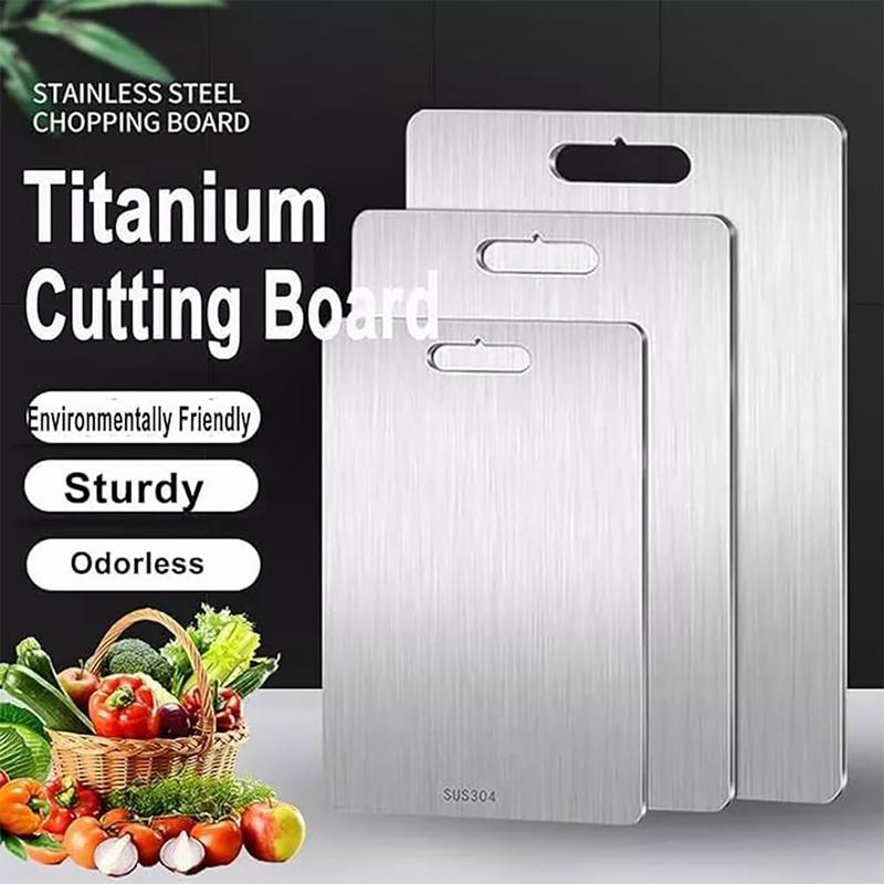 Cornhole Board Set - Titanium Cutting Board 304 Stainless Steel