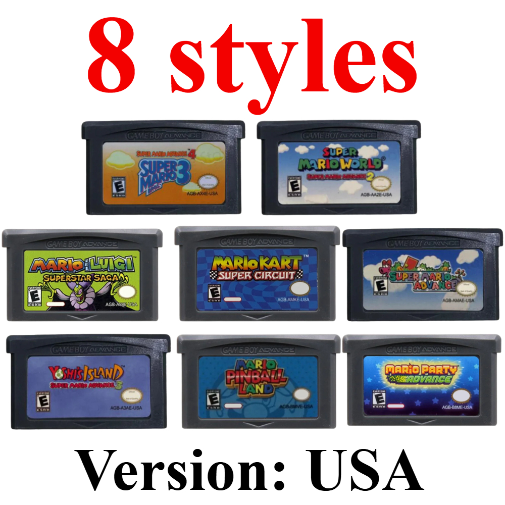 Party Games Mario - USA Mario Series GBA Game Cartridge