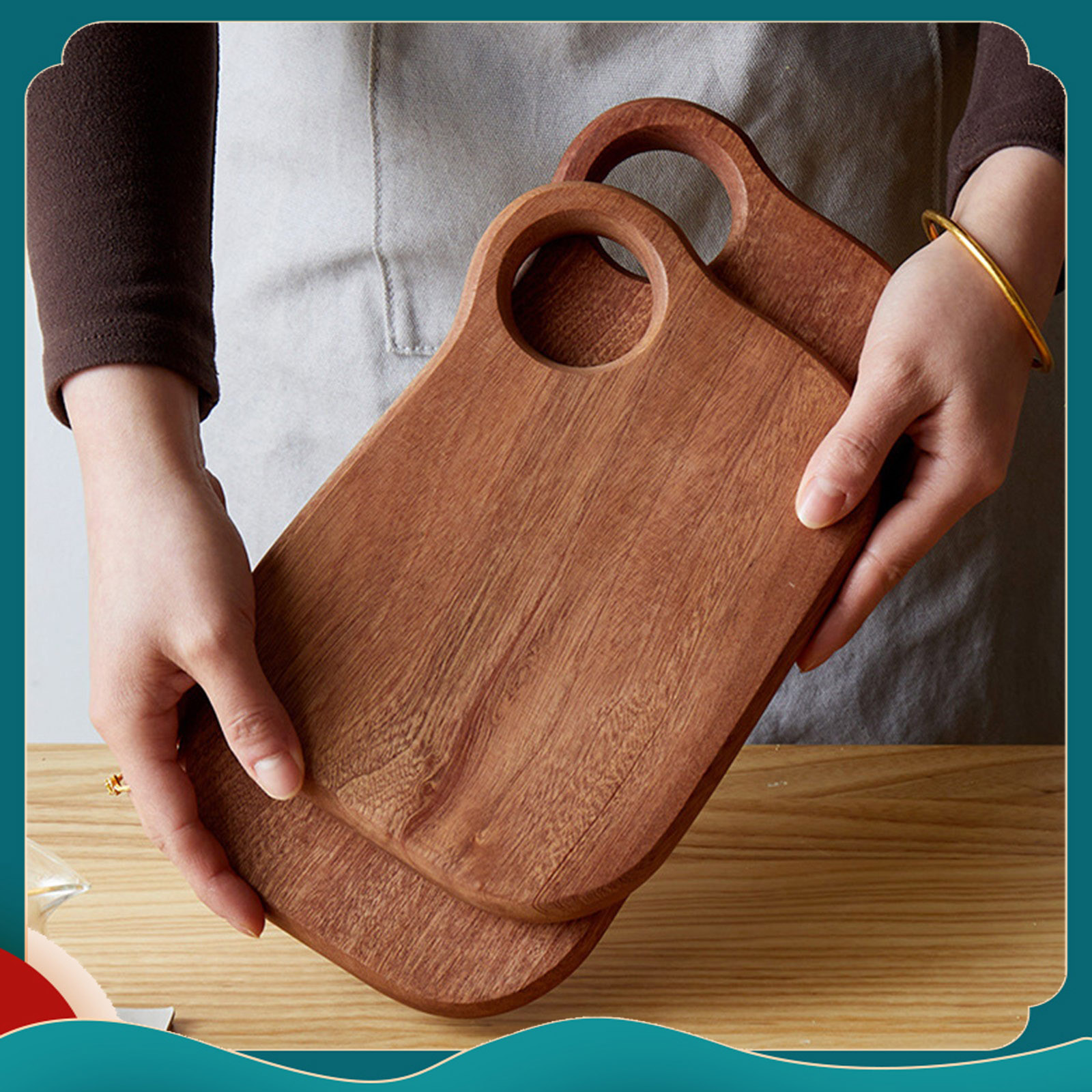 Carved Wooden Cutting Board Fr - огляд і ціна Cornhole Board Set