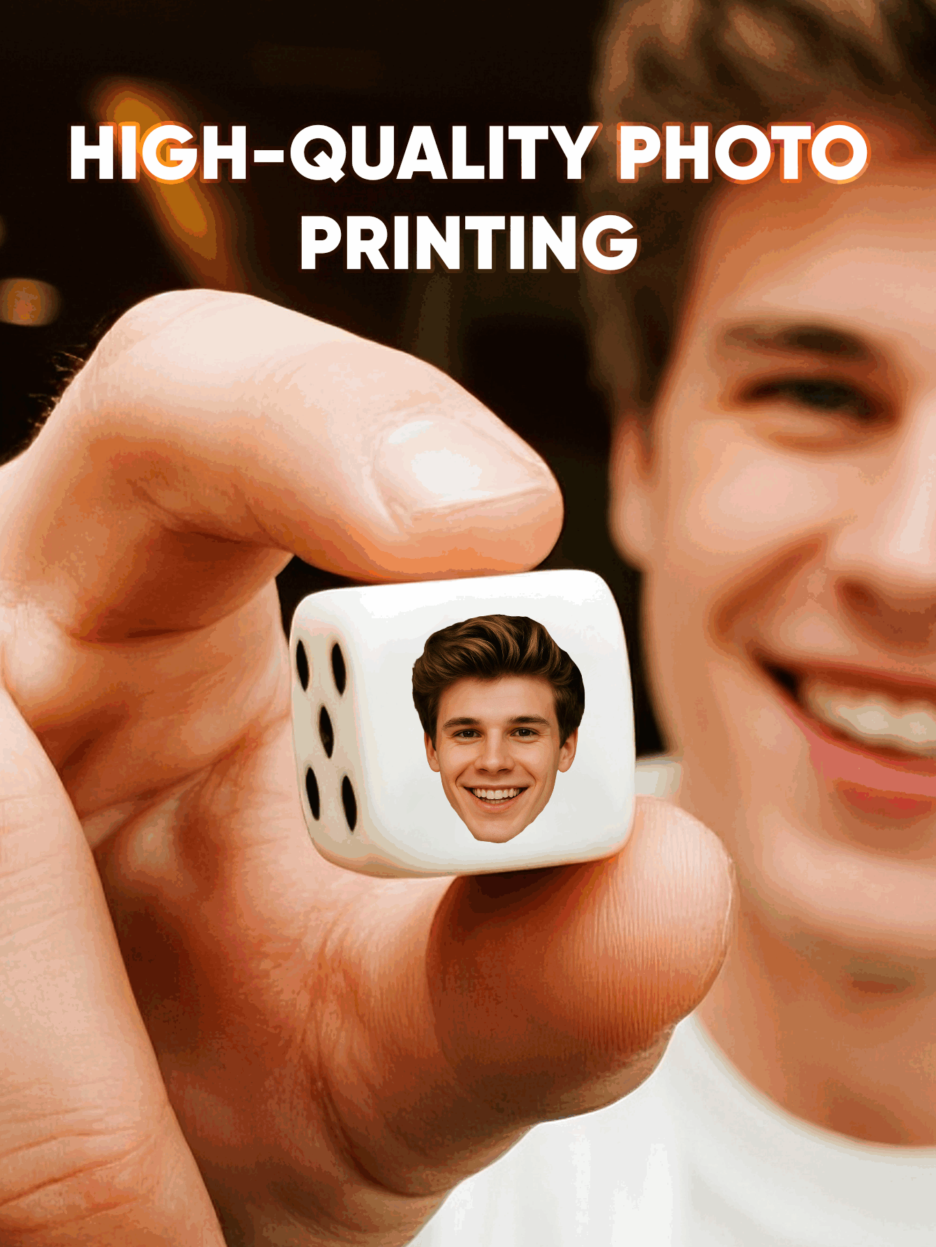 Custom Face Dice Personalized  - огляд і ціна Party Games Birthday