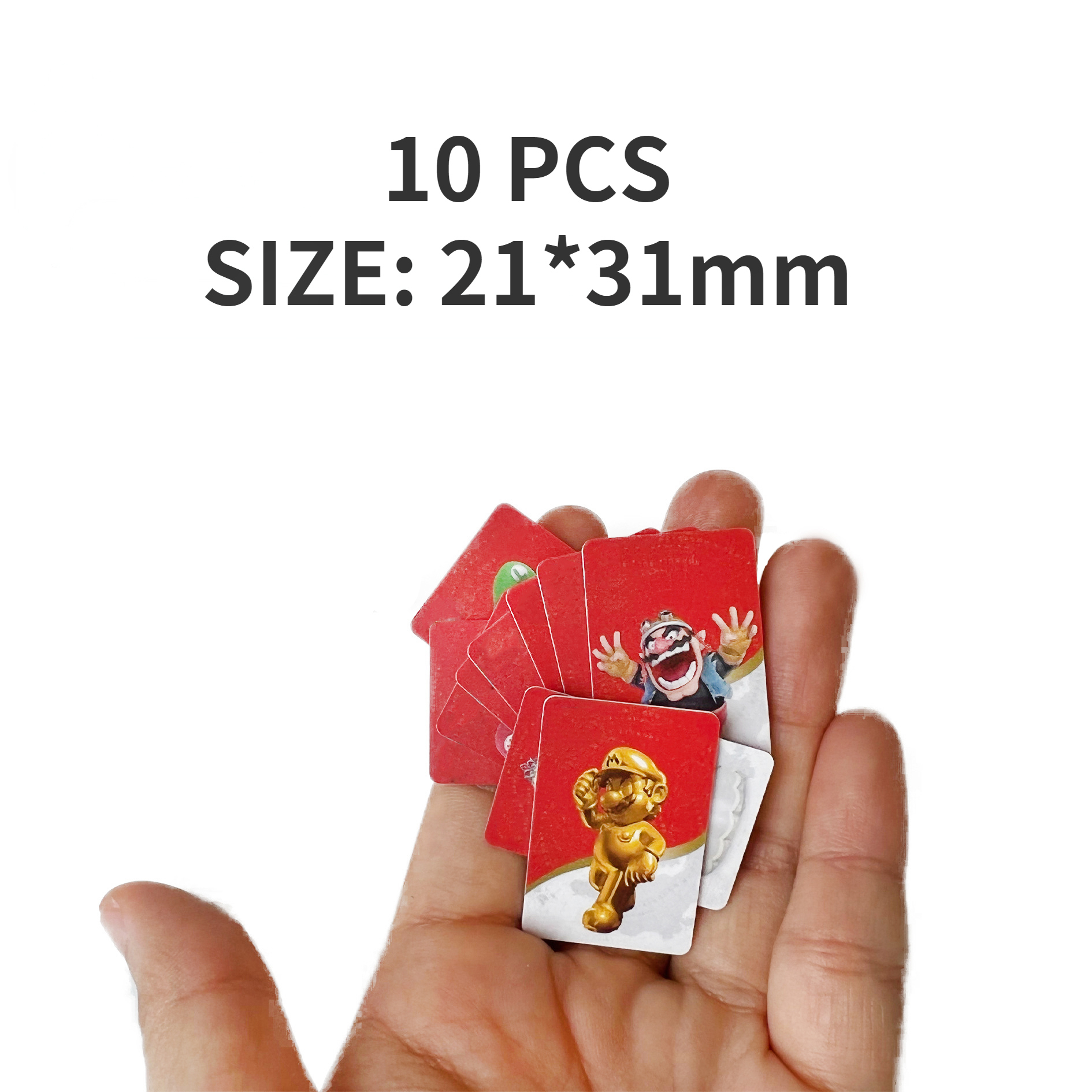 New 10Pcs Mario Mini Card Supe - огляд і ціна Party Games Mario