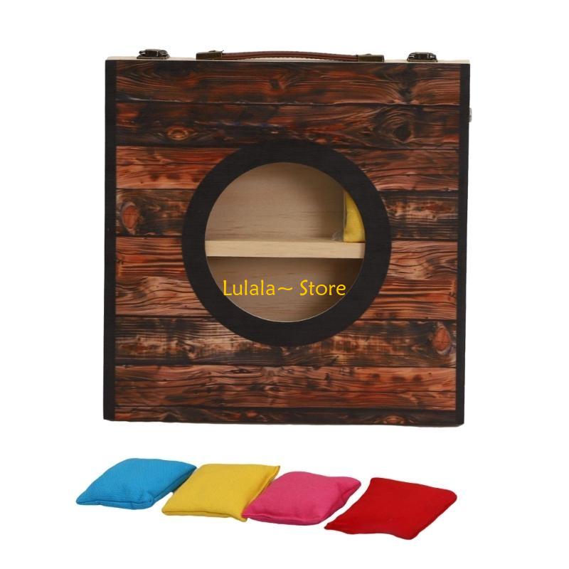 Y4QA Cornholes Game Set with 4 - огляд і ціна Cornhole Board Set