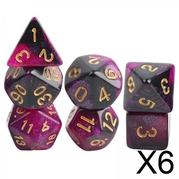 Acrylic Polyhedral Dice Set Co - огляд і ціна Party Games Gamecube