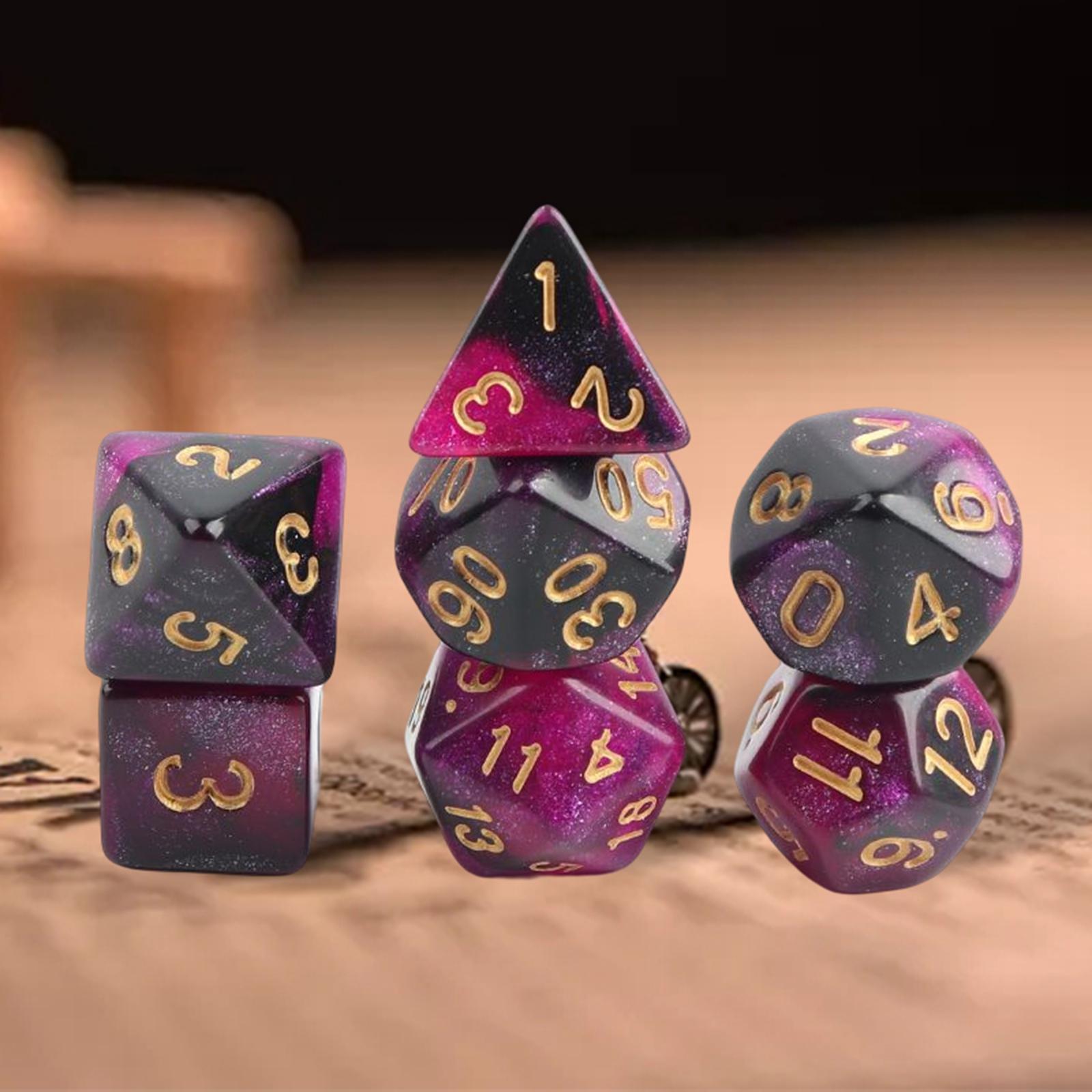 Acrylic Polyhedral Dice Set Co - огляд і ціна Party Games Gamecube