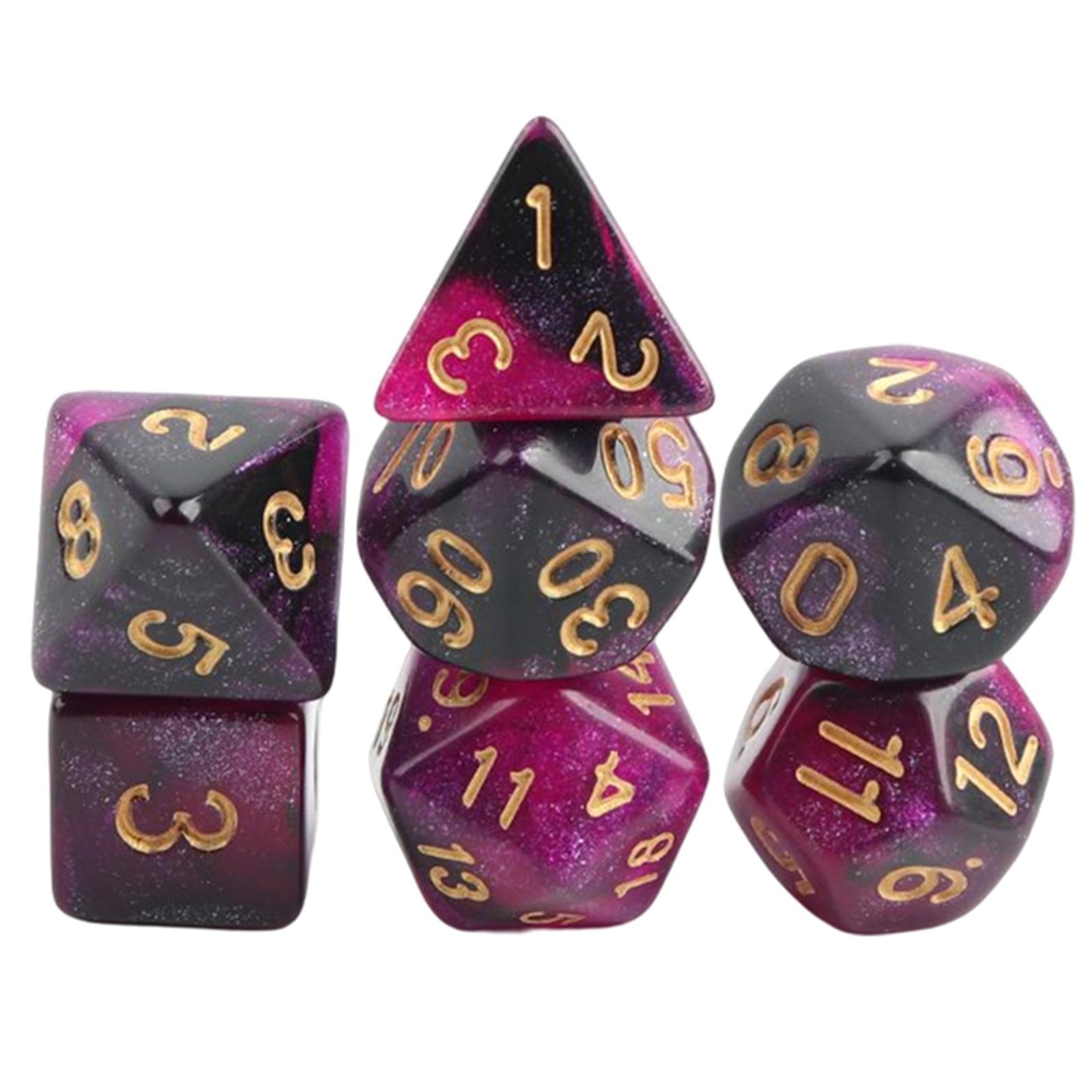 Acrylic Polyhedral Dice Set Co - огляд і ціна Party Games Gamecube