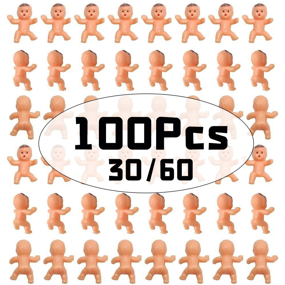 30/60/100Pcs Mini Plastic Babi - огляд і ціна Party Games Gamecube