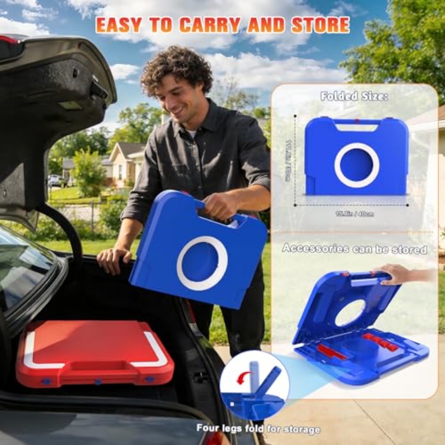 Portable Cornhole Board Set wi - огляд і ціна Cornhole Board Set