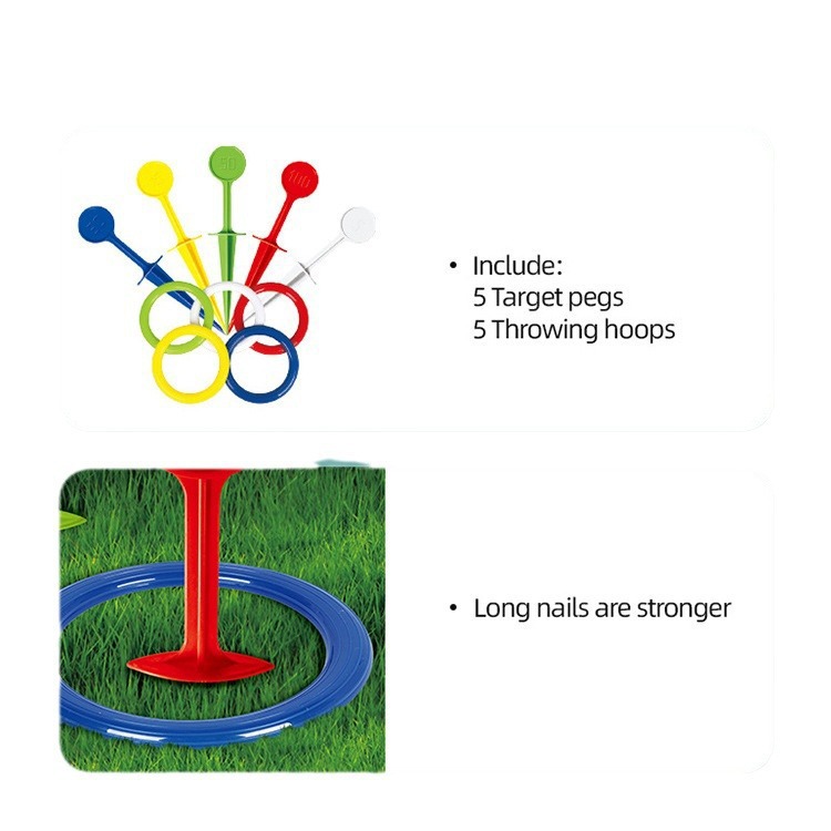 Beach Grass Throwing Ring Toy  - огляд і ціна Cornhole Board Set