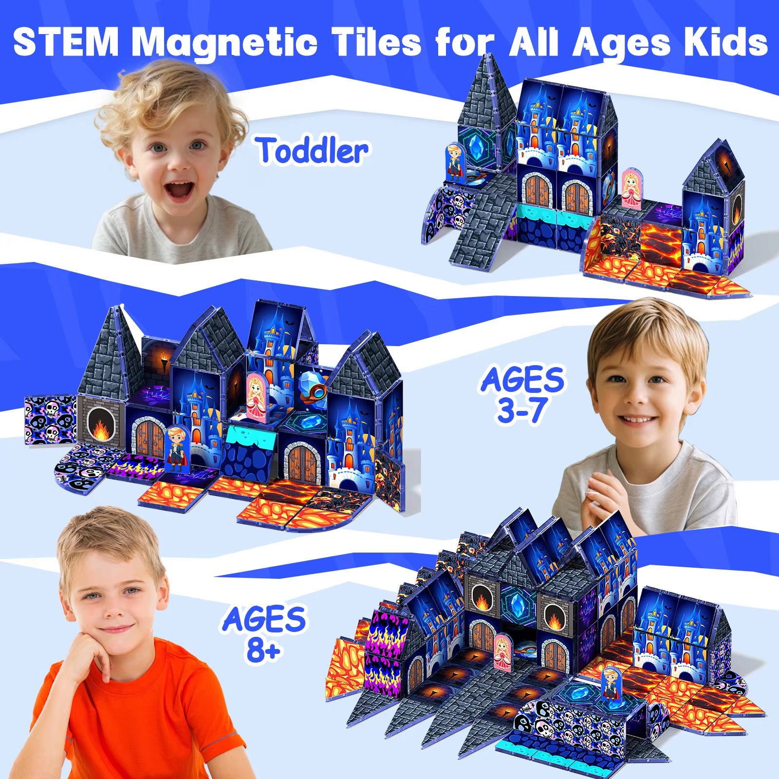 Magnetic Building Blocks DIY M - огляд і ціна Party Games Gamecube