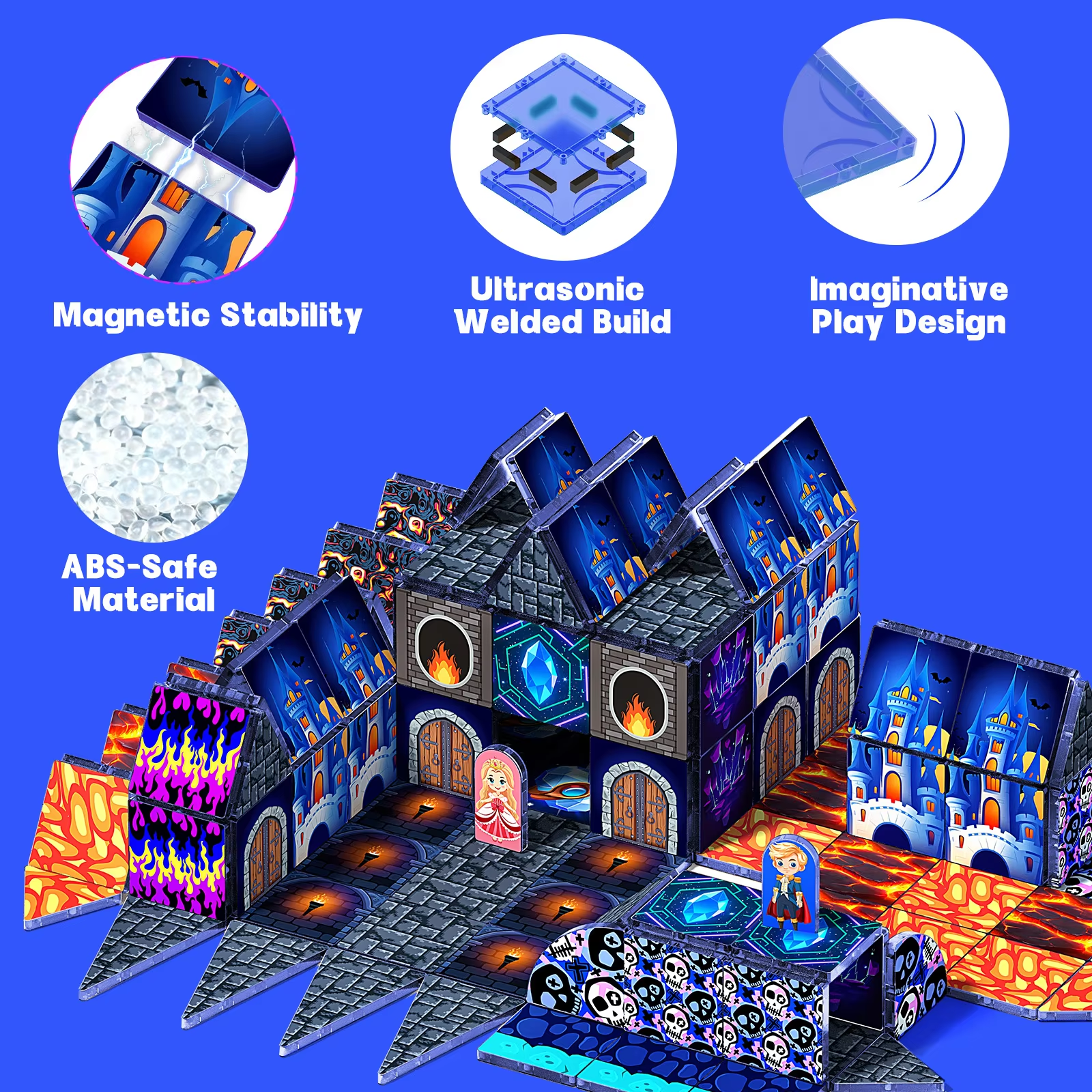 Magnetic Building Blocks DIY M - огляд і ціна Party Games Gamecube