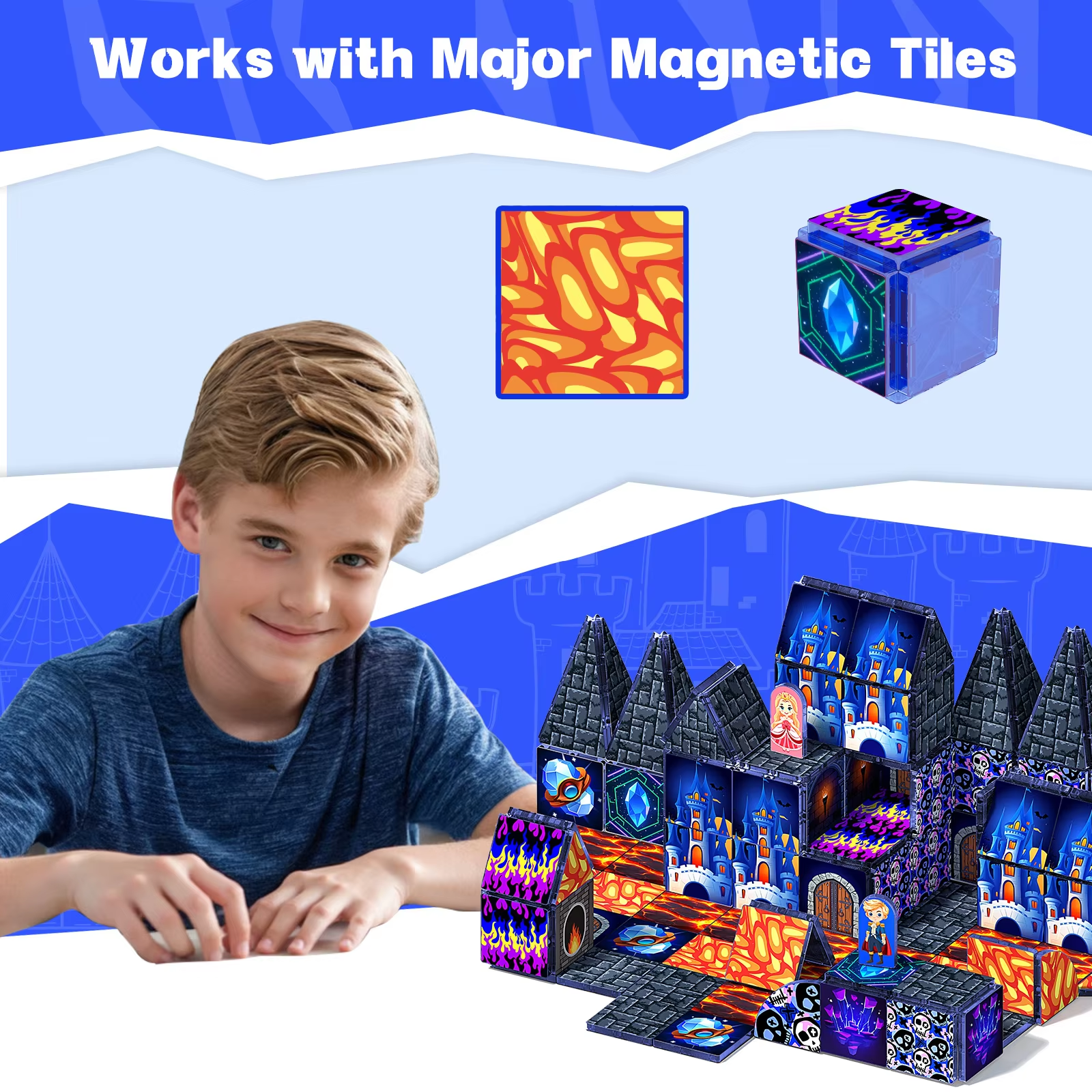 Magnetic Building Blocks DIY M - огляд і ціна Party Games Gamecube