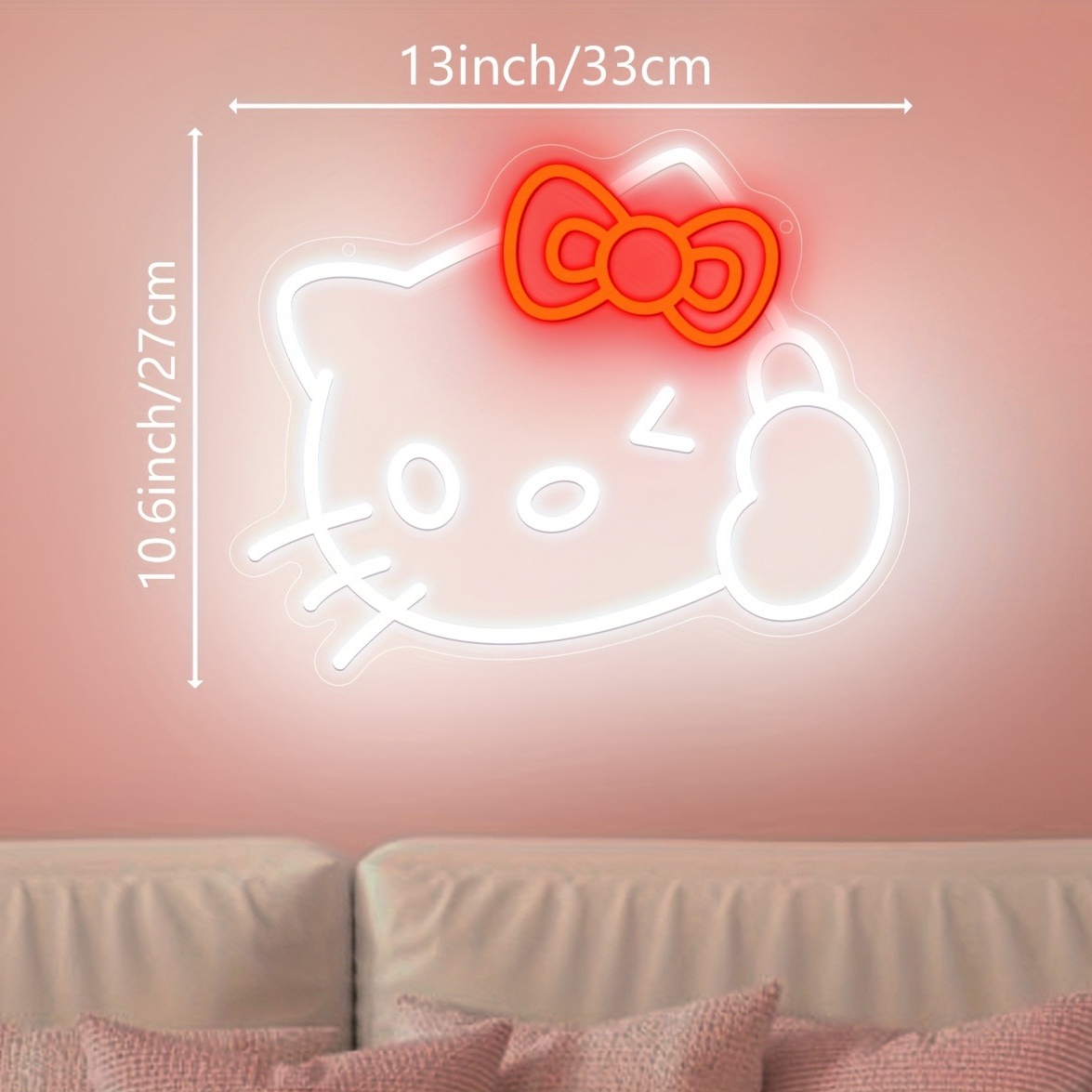Hello Kitty LED Neon Sign Wall - огляд і ціна Play Friends Party Games