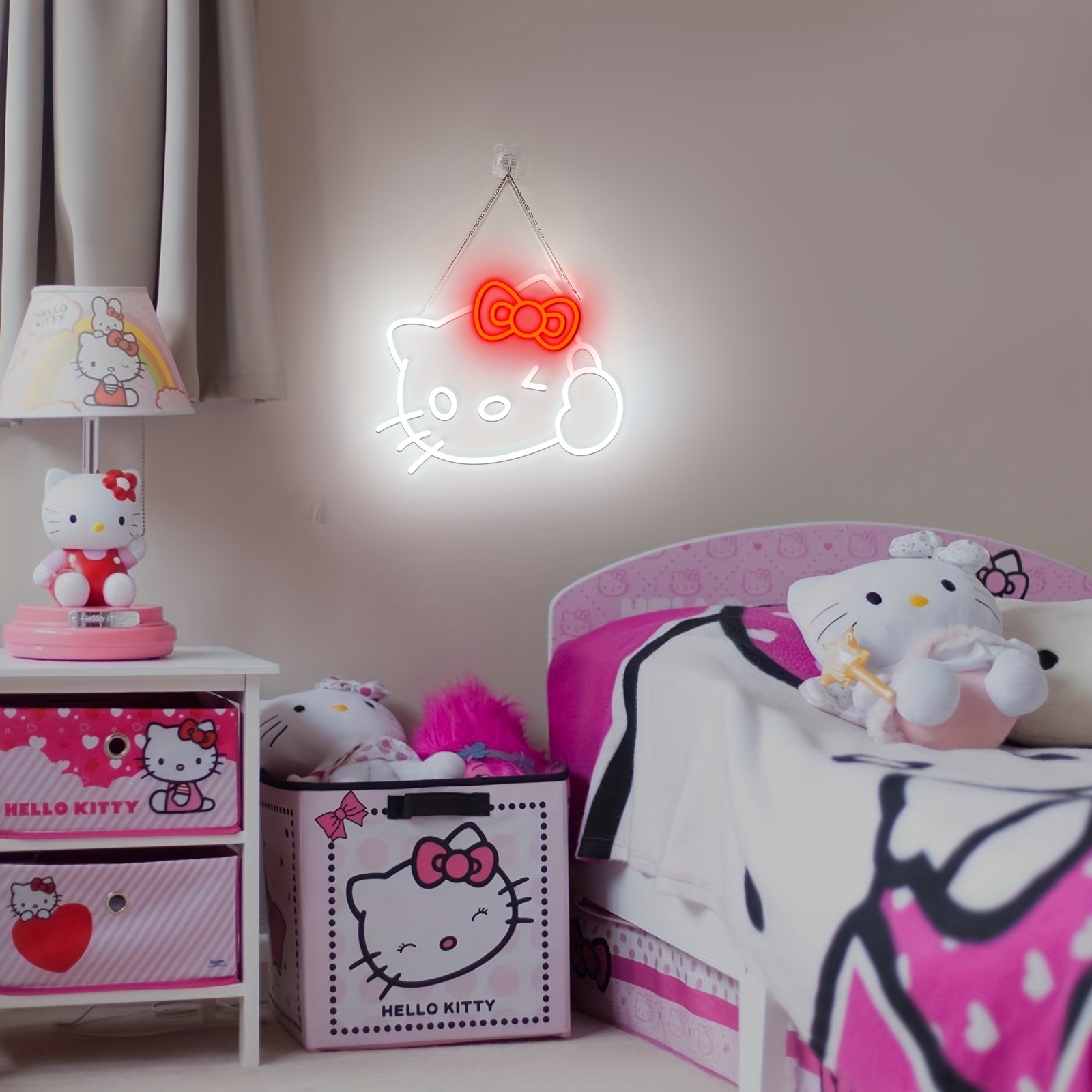 Hello Kitty LED Neon Sign Wall - огляд і ціна Play Friends Party Games