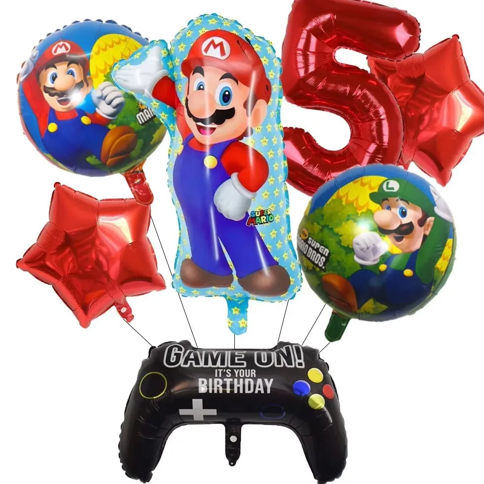 Mario Luigi Game Themed Birthd - огляд і ціна Party Games Mario