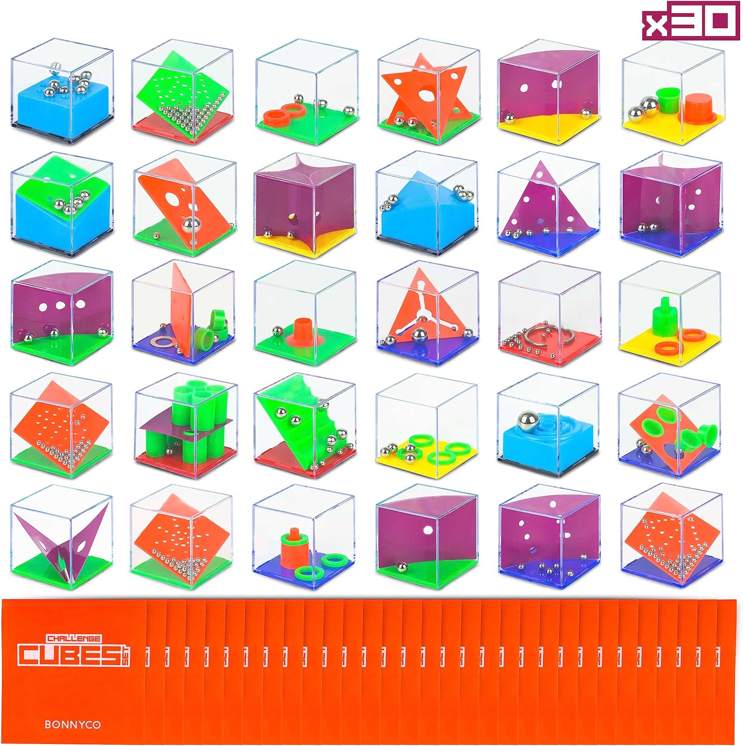 Brain Teaser Puzzles Cubes Pac - огляд і ціна Party Games Birthday