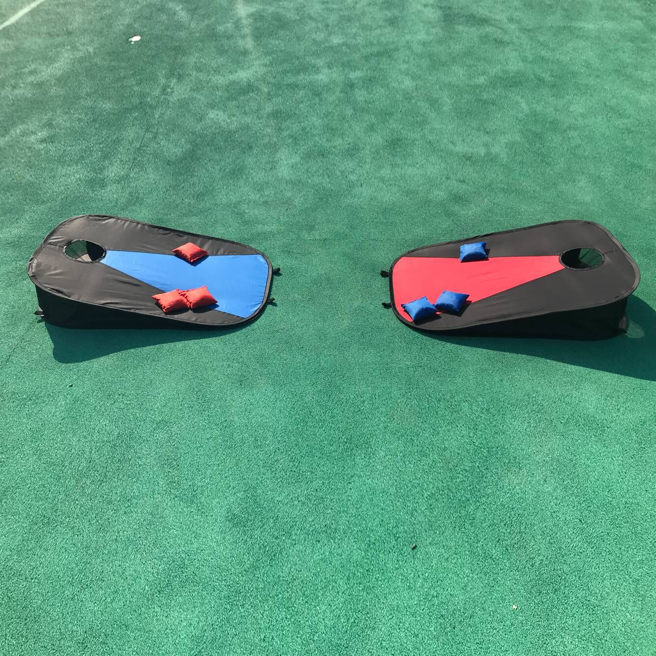 Collapsible Portable Cornhole  - огляд і ціна Cornhole Board Set