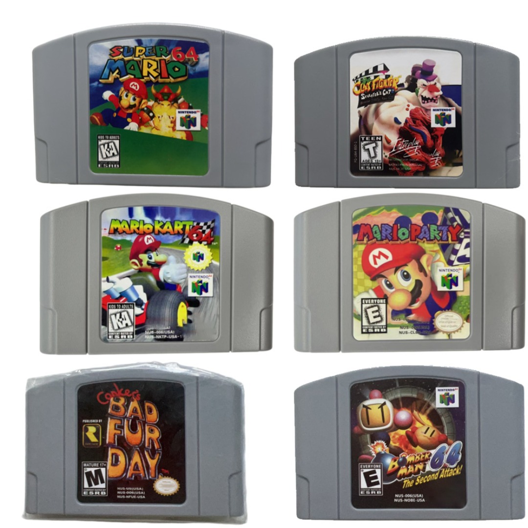 N64 USA NTSC Version 64 Bit Co - огляд і ціна Party Games Mario