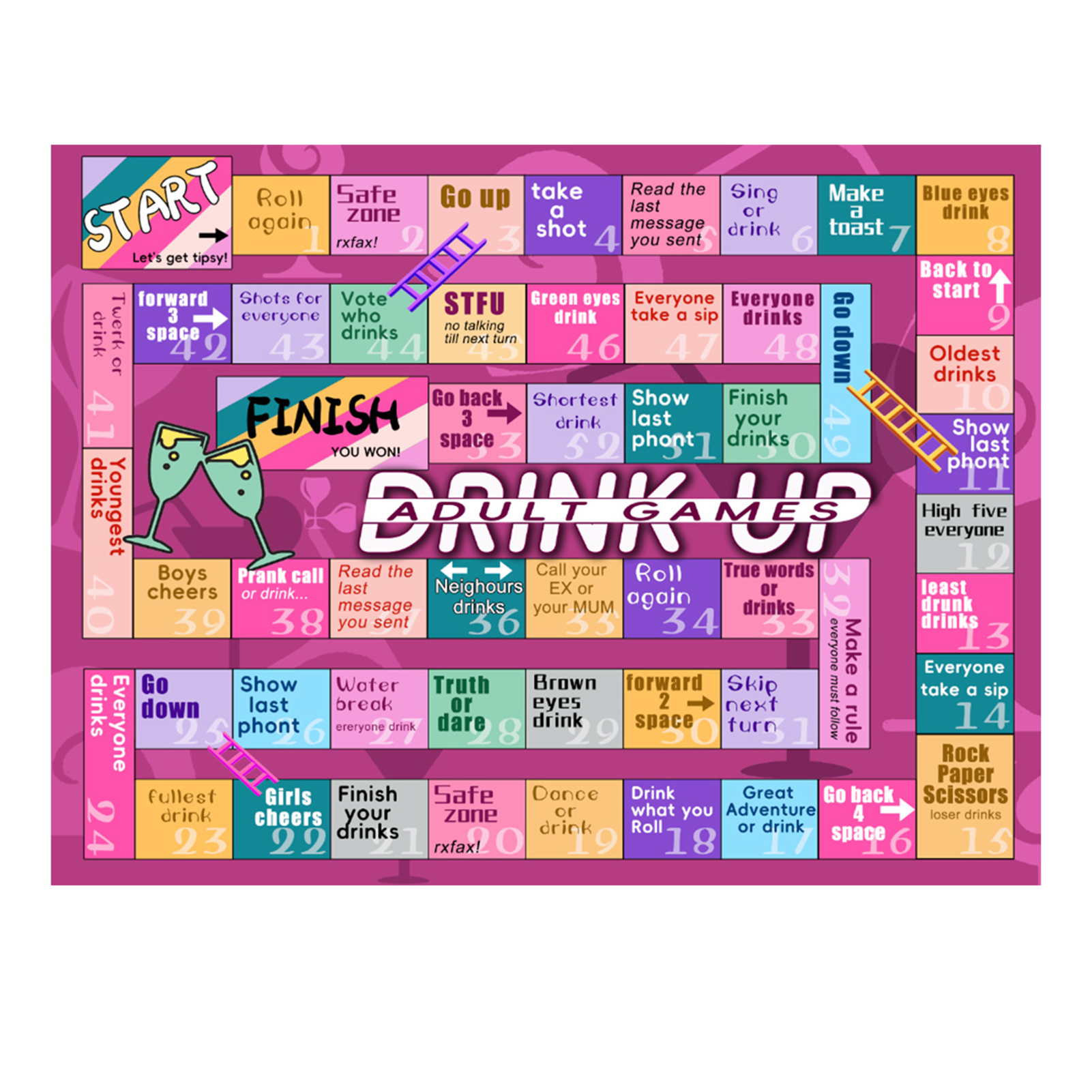 Drinking Game Party Adult Drin - огляд і ціна Play Friends Party Games