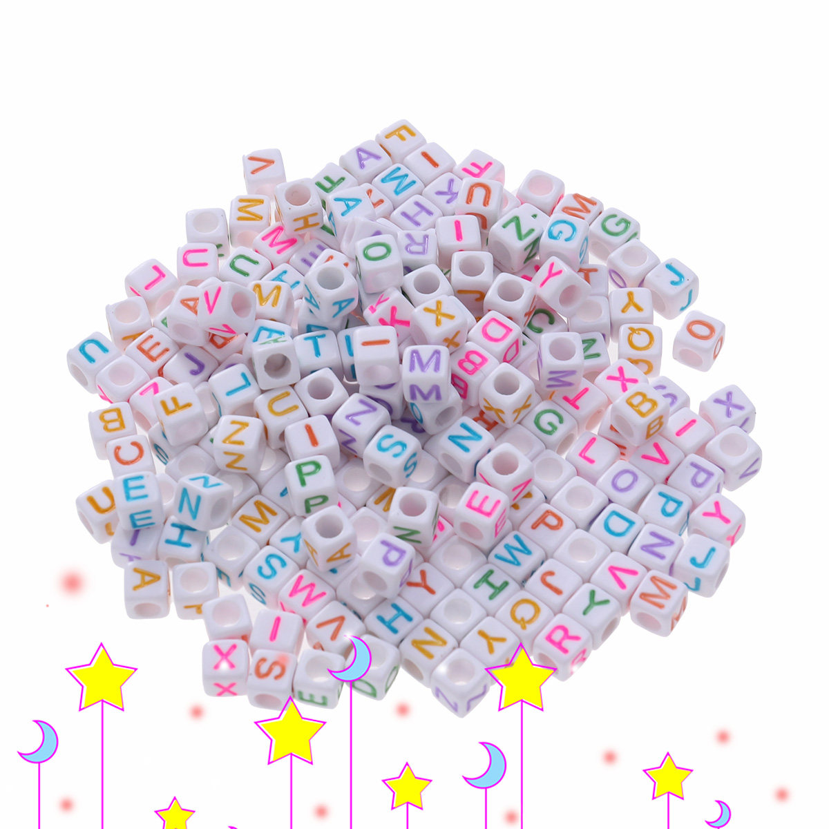 6Mm Colorful Acrylic Letter Be - огляд і ціна Party Games Gamecube